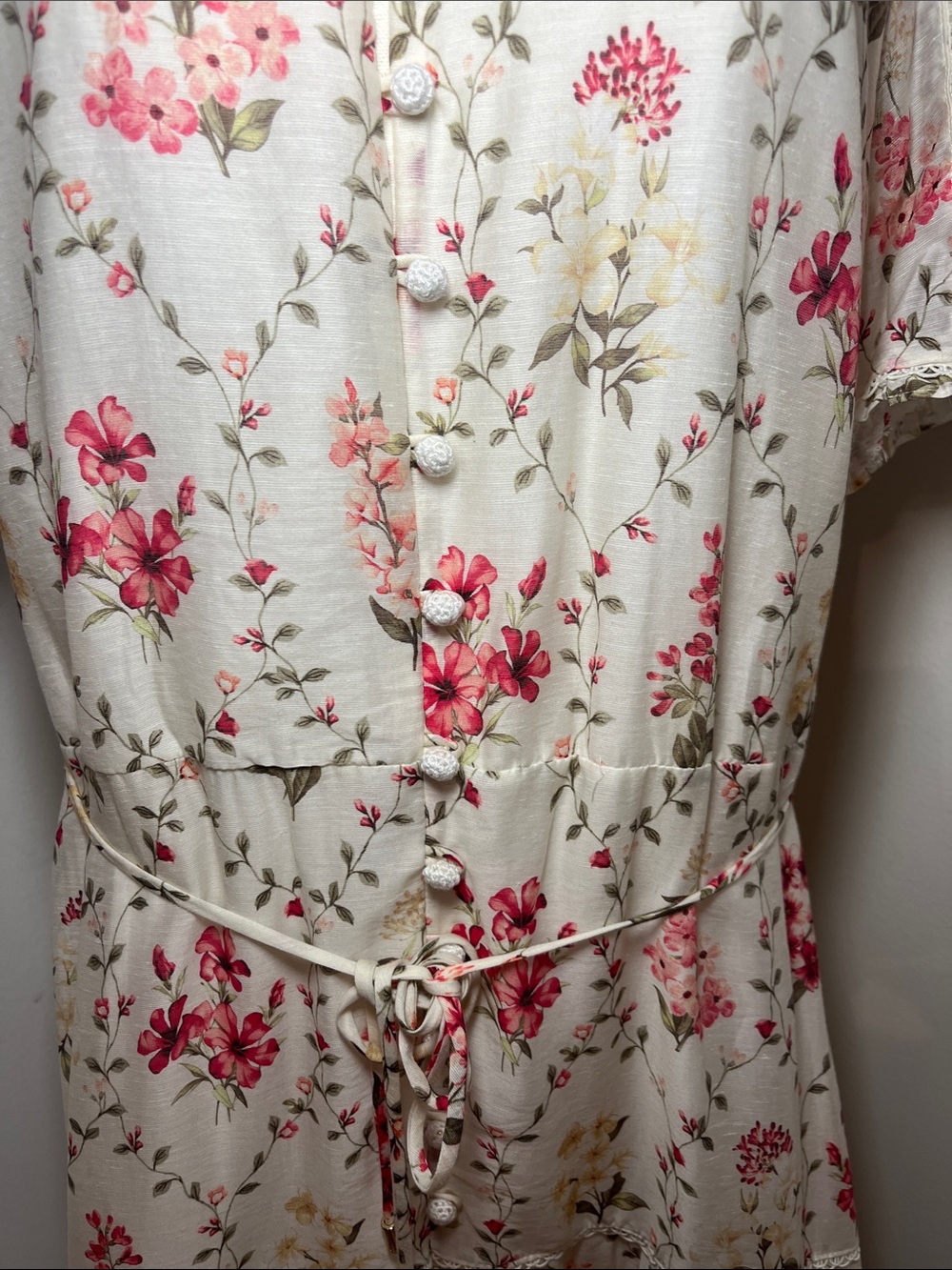 Jessie Button-Down Floral Print Midi Dress - Picture 10 of 17